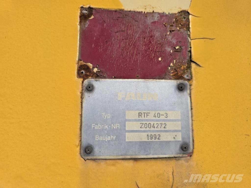 Faun RTF 40-3 Mobiilinosturit