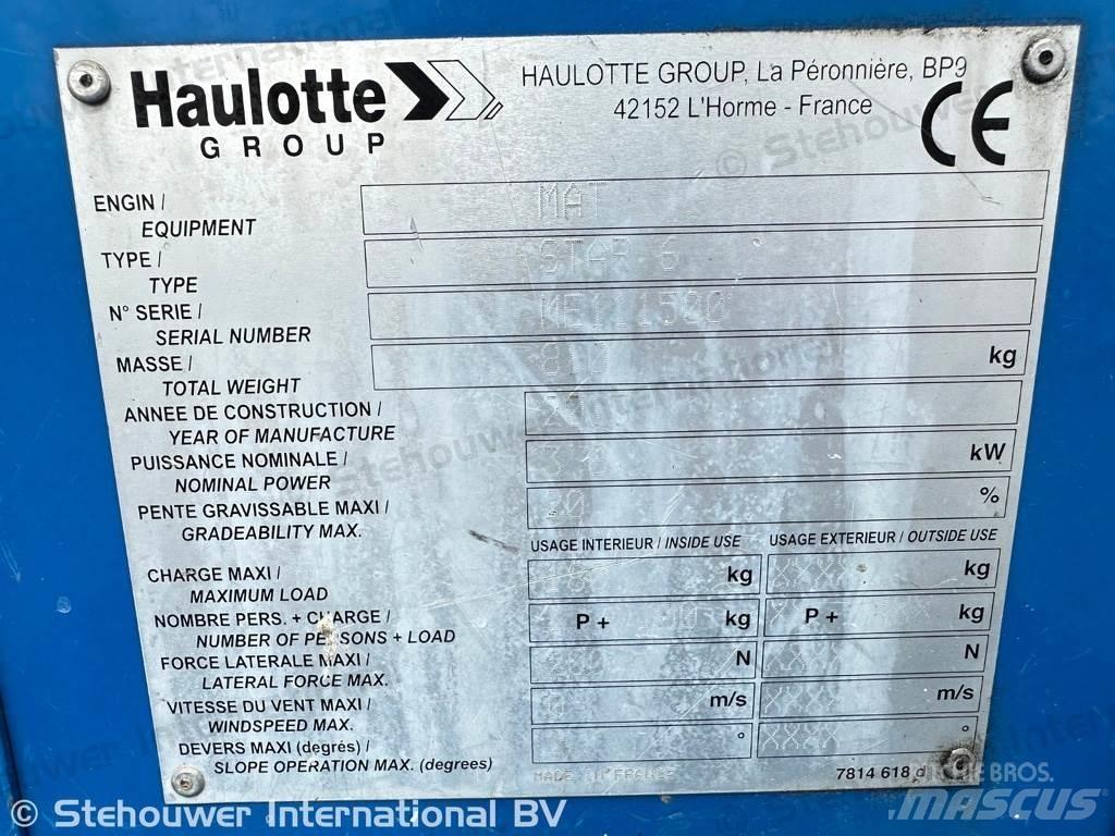 Haulotte Star 6 Muut henkilönosturit