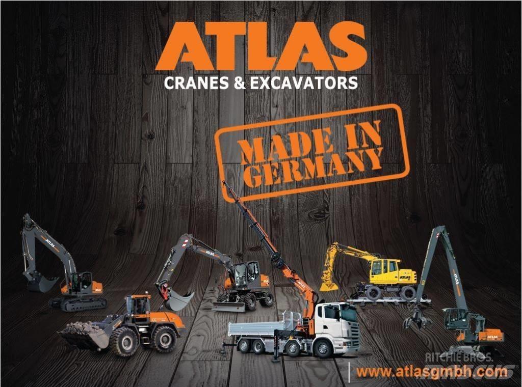 Atlas 155W Pyöräkaivukoneet
