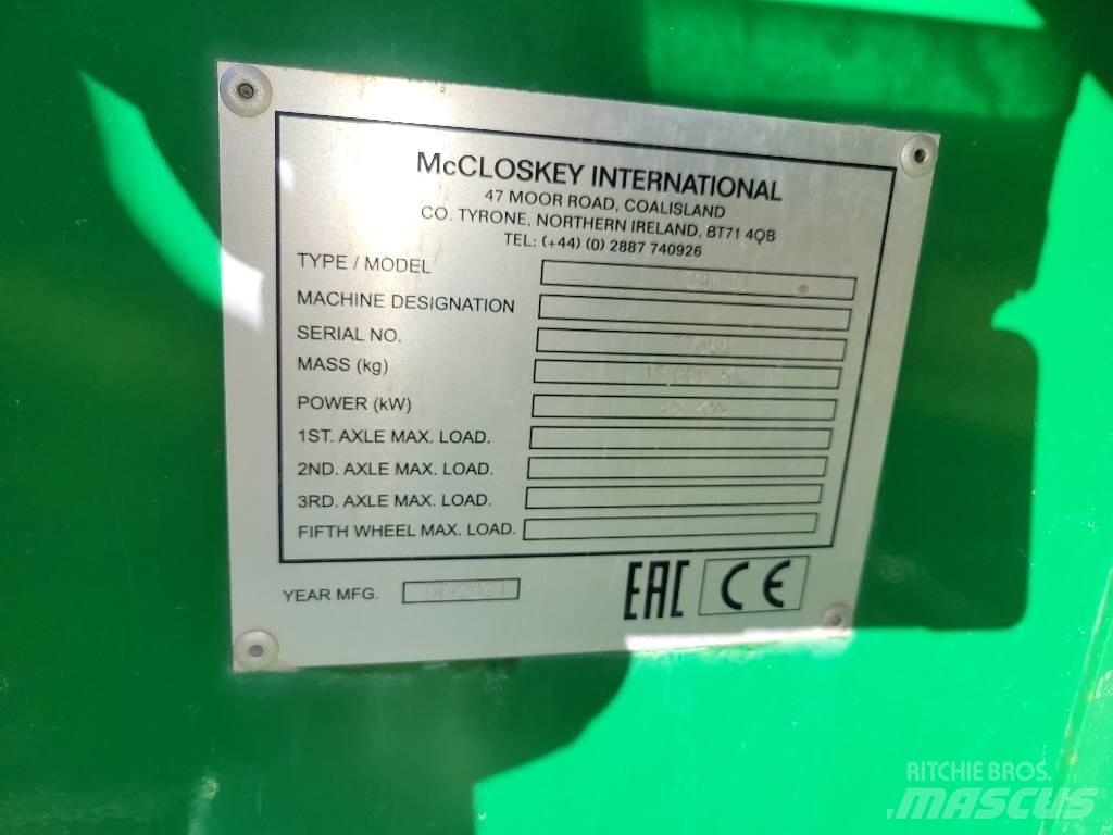 McCloskey TS4080 Kuljettimet
