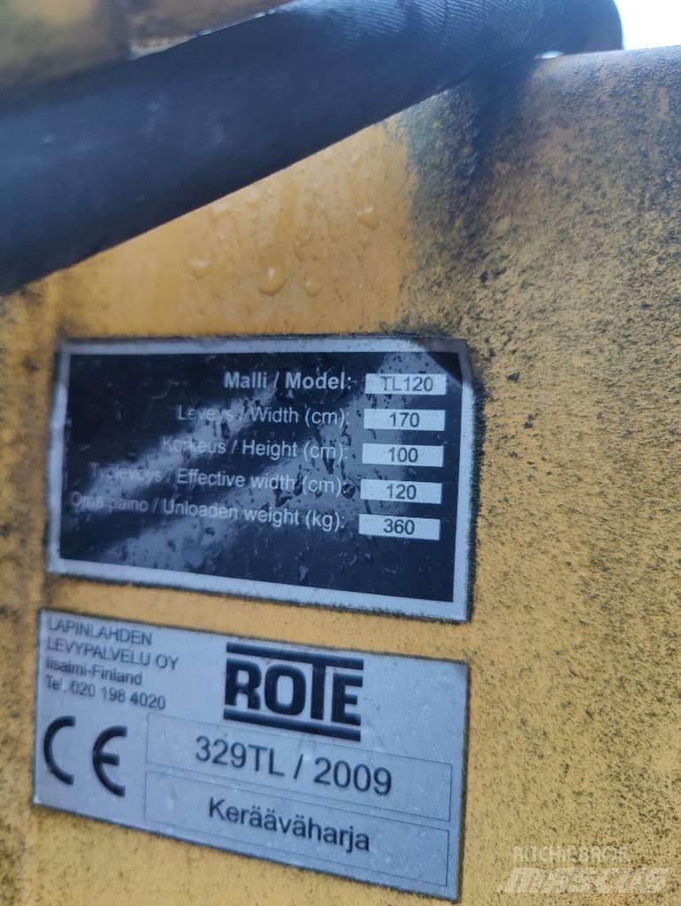 Rote 329/TL Taajamatraktorien varusteet