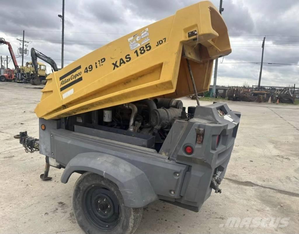 Atlas Copco 185 CFM Kompressorit