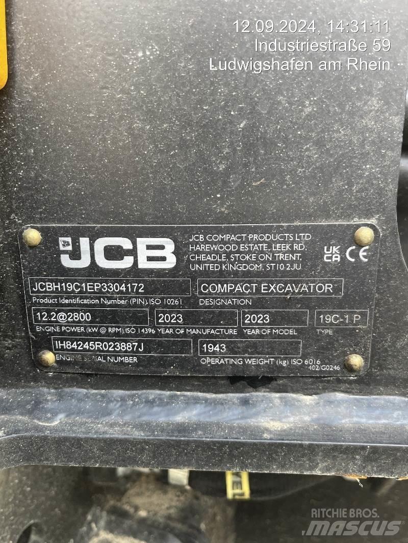 JCB 19C-1 Minikaivukoneet < 7t