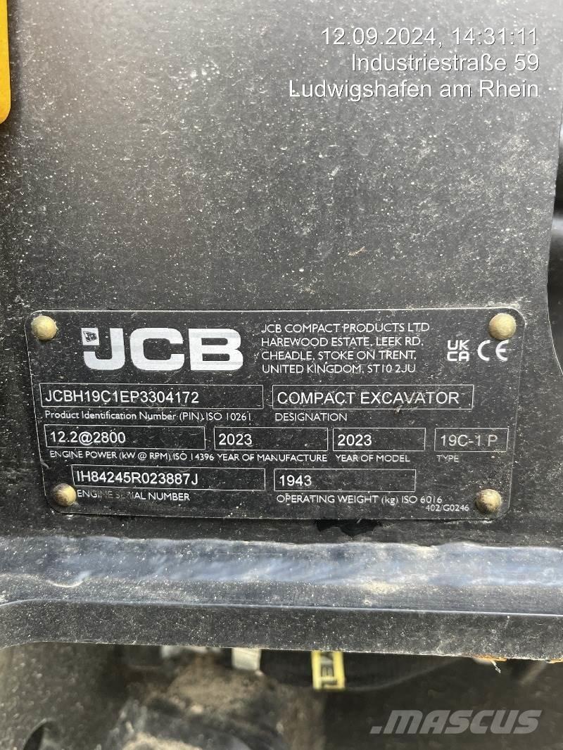 JCB 19C-1 Minikaivukoneet < 7t