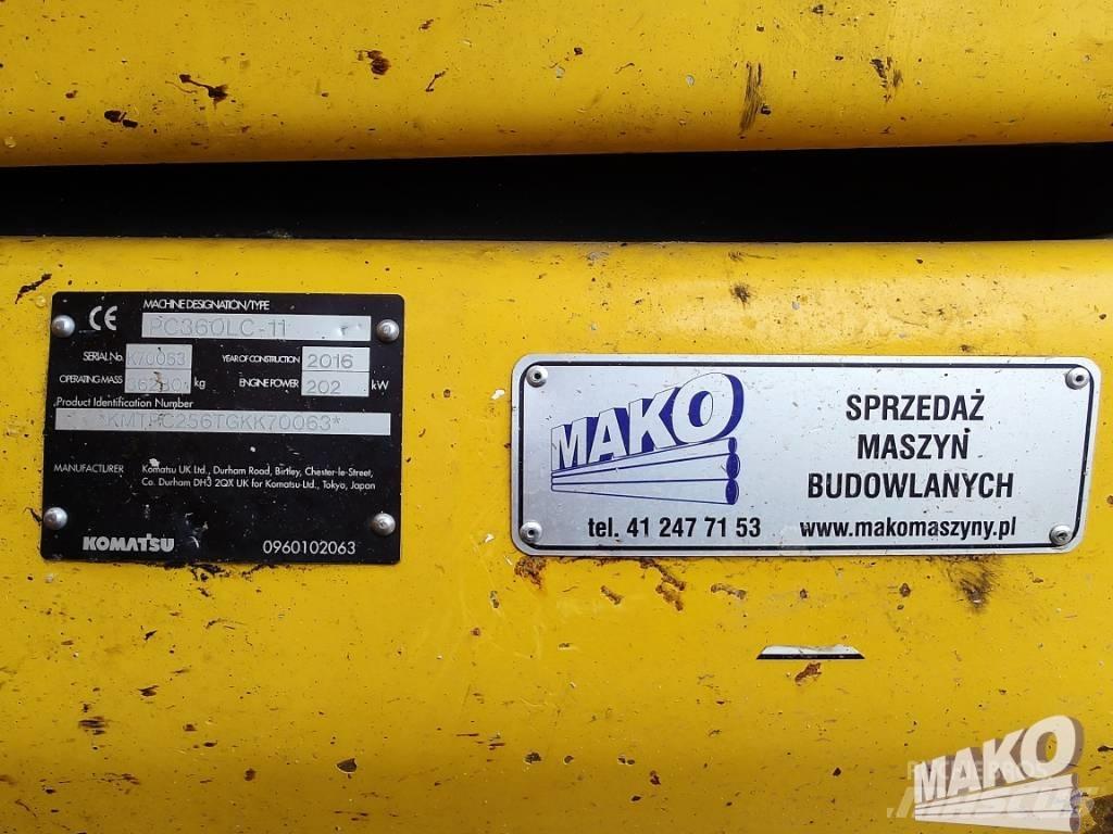Komatsu PC 360 Telakaivukoneet