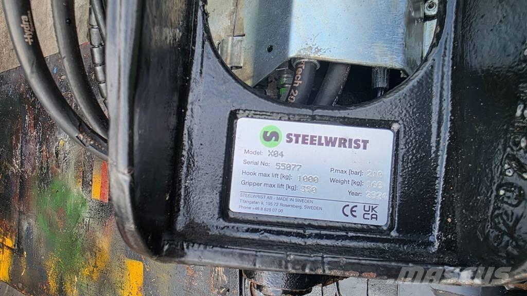 Steelwrist X04 Kauhanpyörittäjät