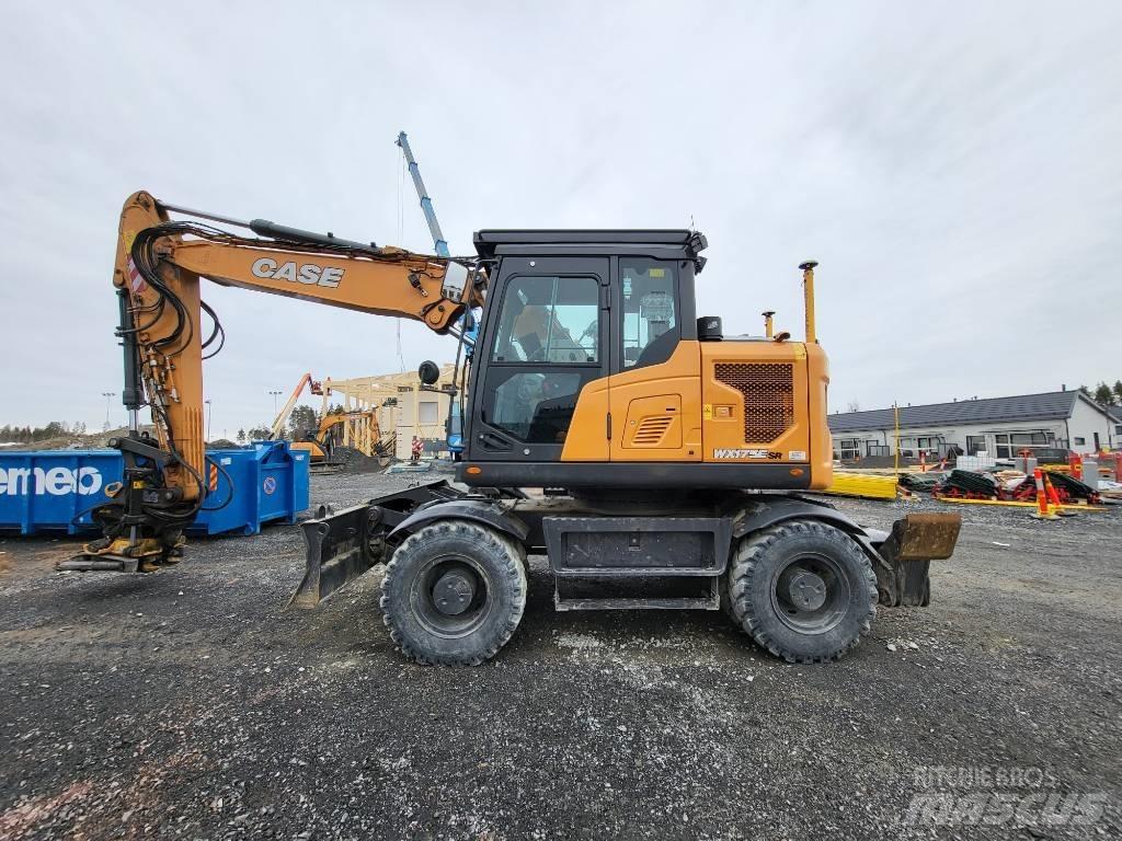 CASE WX 175 Pyöräkaivukoneet