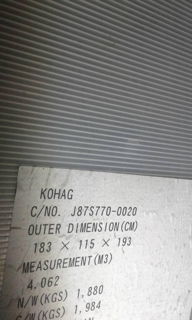 Komatsu SAA6D140E-5 Moottorit