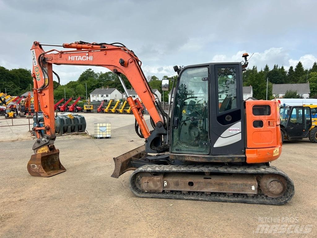 Hitachi ZX85 USB-5 Midikaivukoneet 7t - 12t