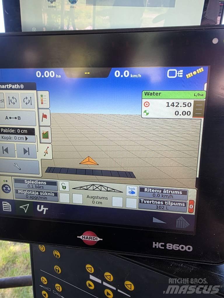 Hardi Navigator 4000 Hinattavat ruiskut