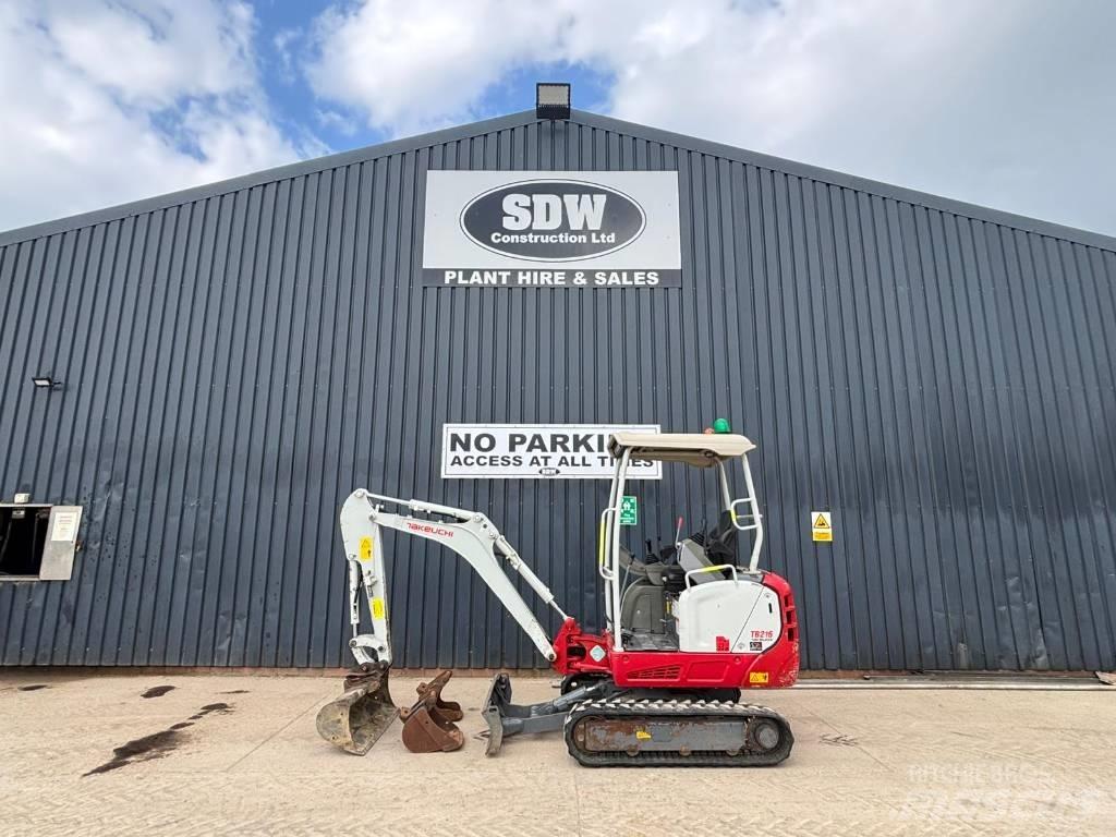 Takeuchi TB 216 Minikaivukoneet < 7t