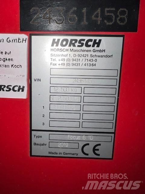 Horsch Focus 6 TD Kylvökoneet