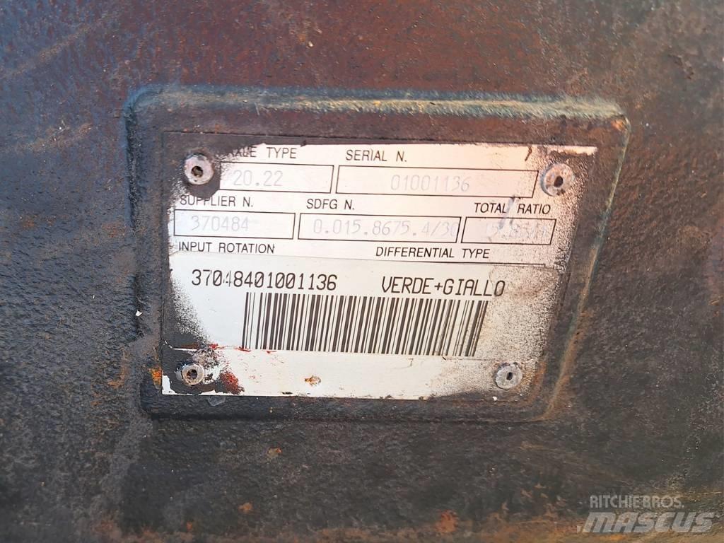 Carraro 20.22 Vaihteisto