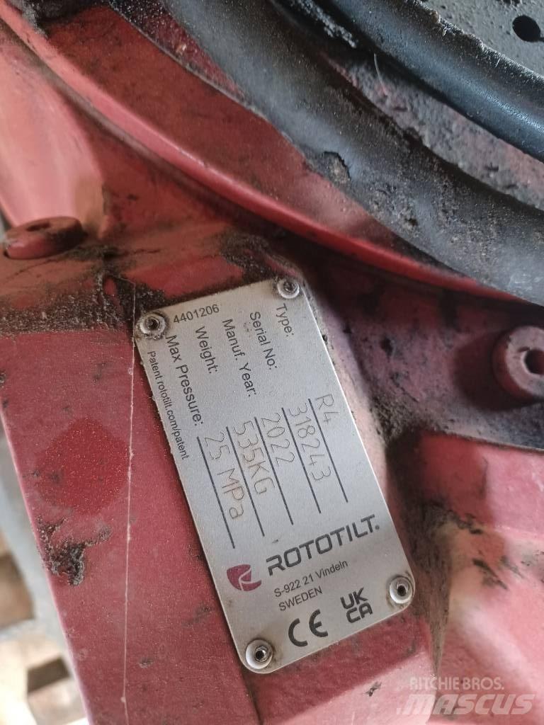 Rototilt R4 Kauhanpyörittäjät