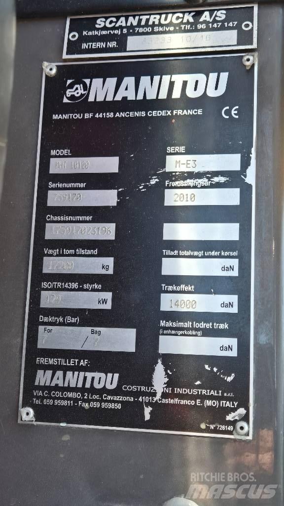 Manitou MHT 10120 Kurottajat