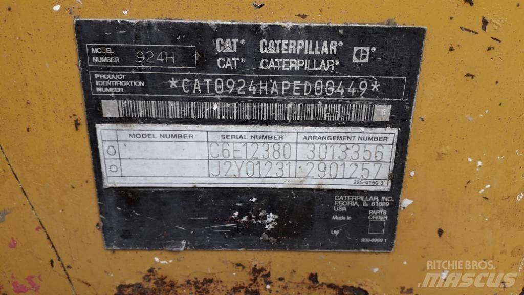 CAT 924 H Pyöräkuormaajat