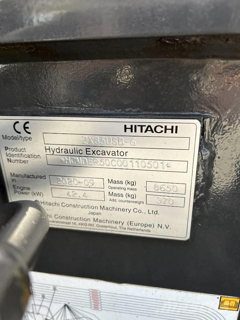Hitachi ZX 85 US B Midikaivukoneet 7t - 12t