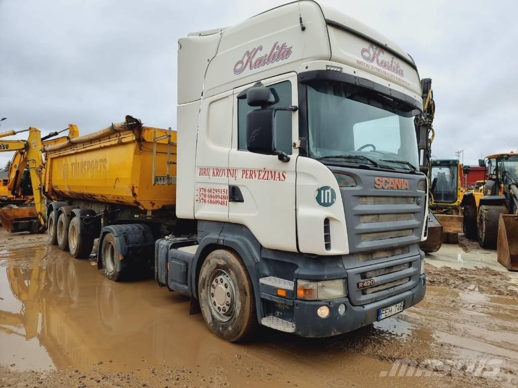 Scania R 420 Vetopöytäautot