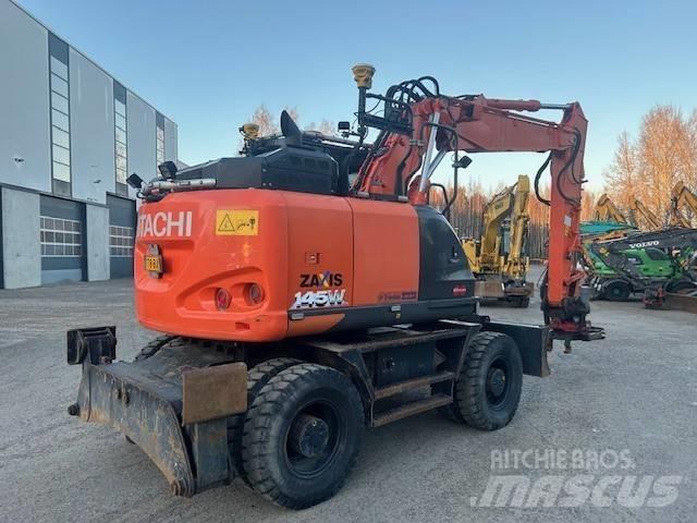 Hitachi ZX 145 W-6 Pyöräkaivukoneet