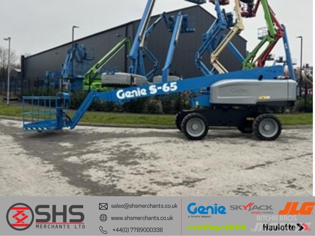 Genie S 65 Teleskooppipuominostimet