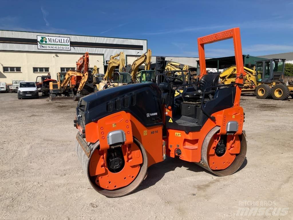 Hamm HD 14 VV Tandemjyrät