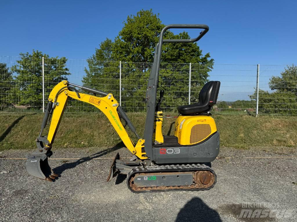 Wacker Neuson 803 Telakaivukoneet