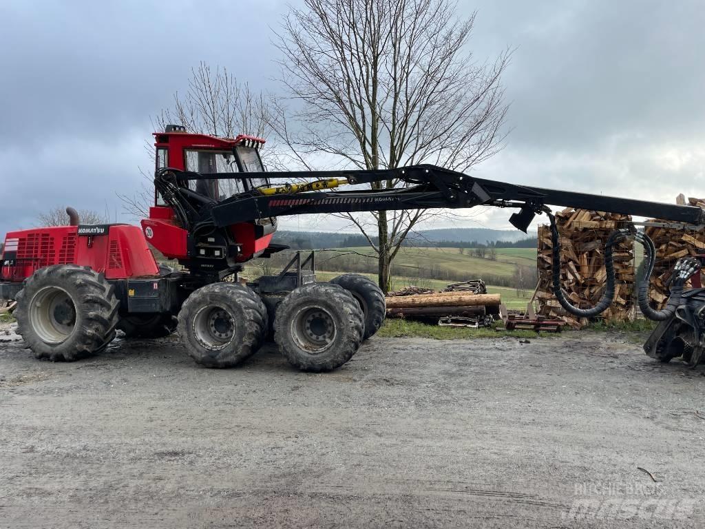 Komatsu 911.5 Harvesterit
