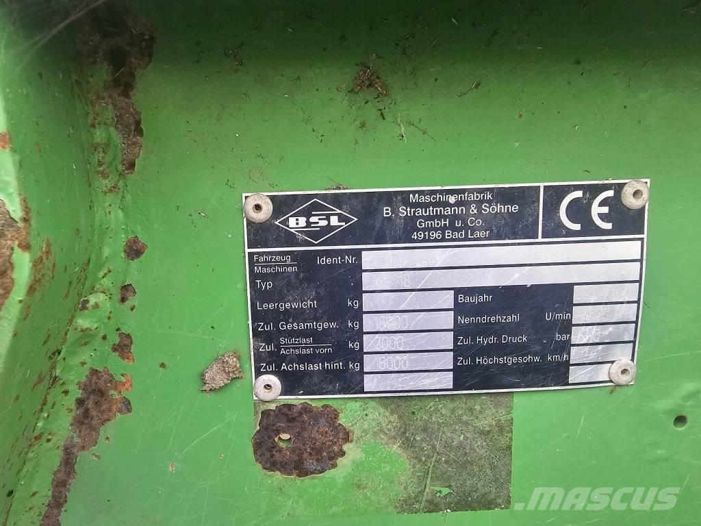 Strautmann VS18 Kuivalannan levittimet