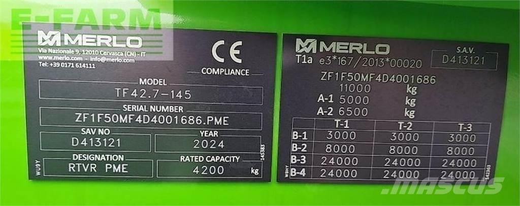 Merlo tf 42.7 - 145 Maatalouskurottajat