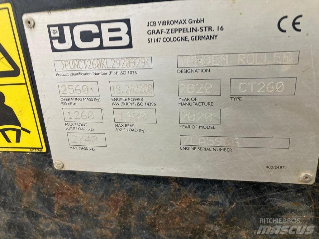 JCB CT 260-120 Tandemjyrät