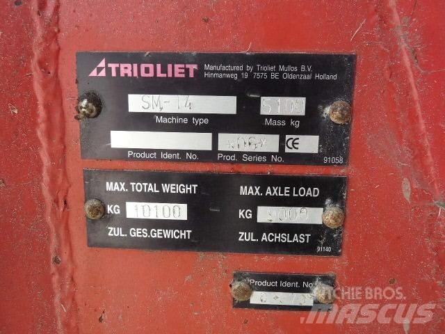 Trioliet SM-14 Karjan ruokintalaitteet