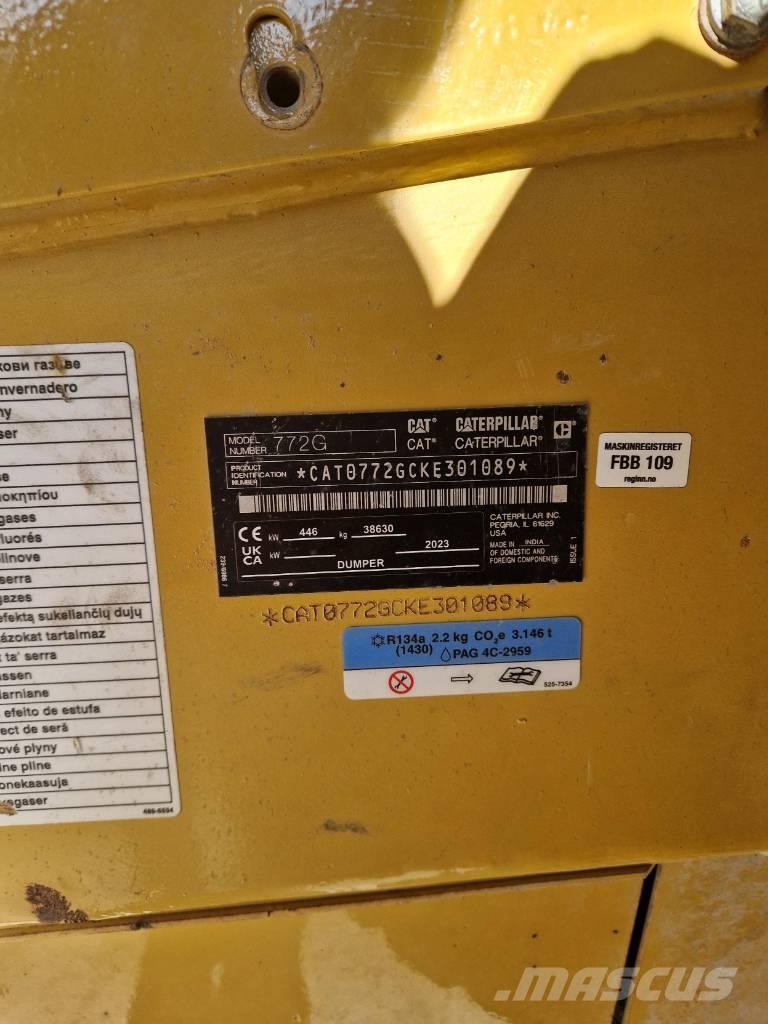 CAT 772 G Maansiirtoautot