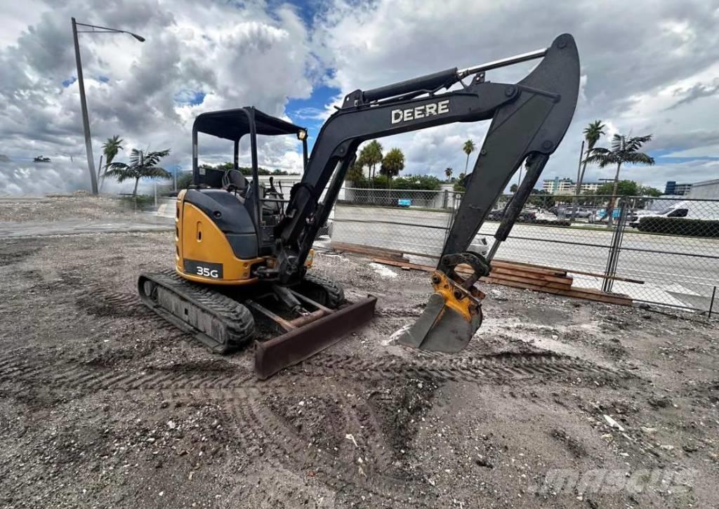 John Deere 35 G Telakaivukoneet