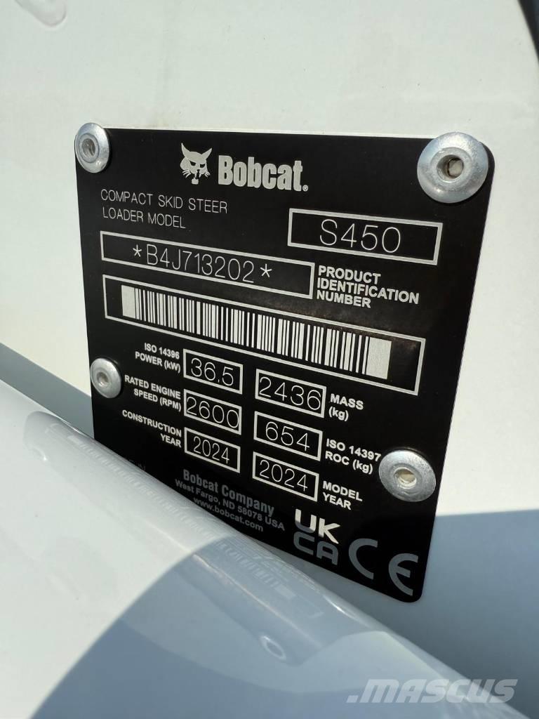Bobcat S 450 Liukuohjatut kuormaajat