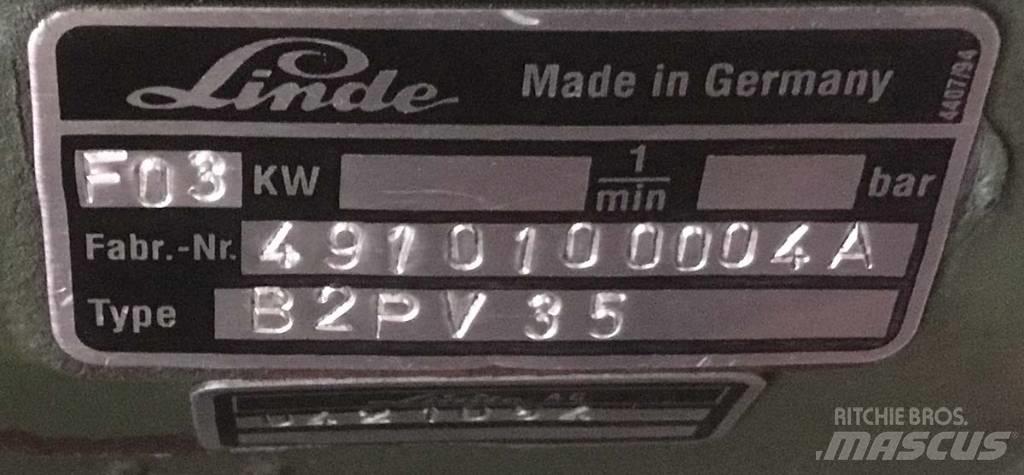Linde B2PV35 Hydrauliikka