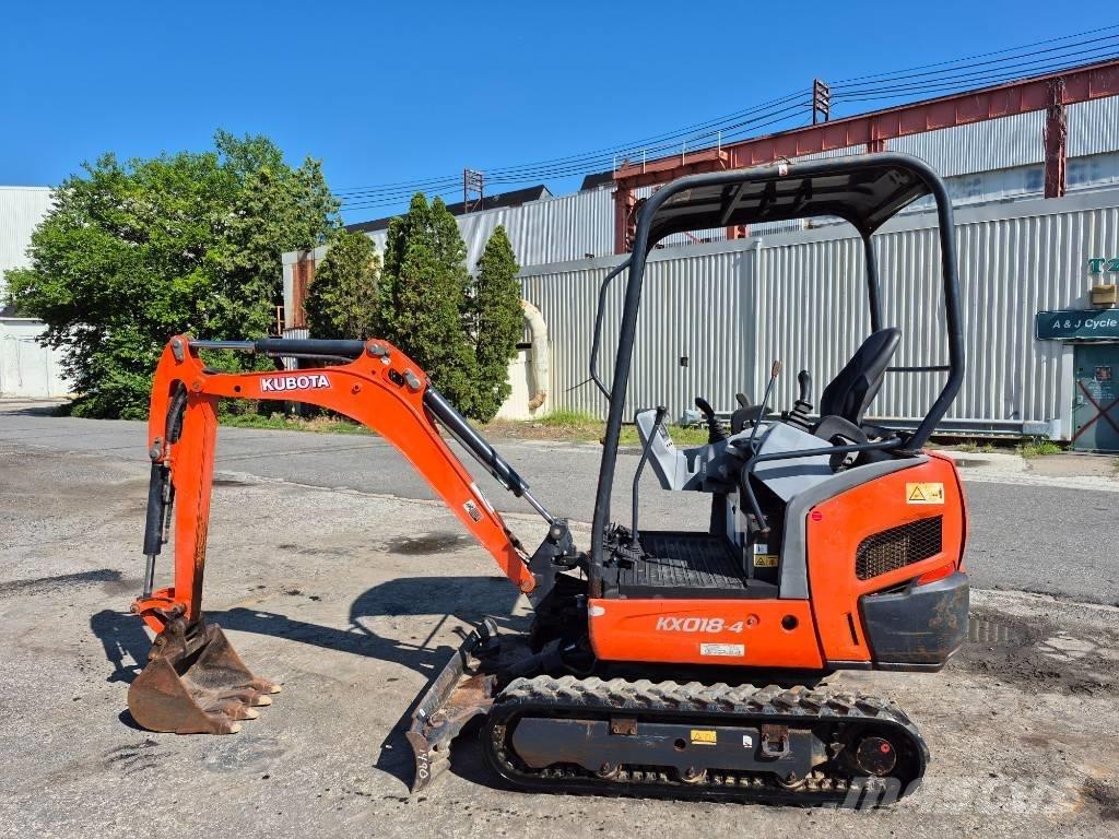 Kubota KX 018-4 Minikaivukoneet < 7t