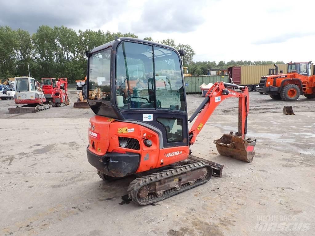 Kubota KX 019-4 Minikaivukoneet < 7t