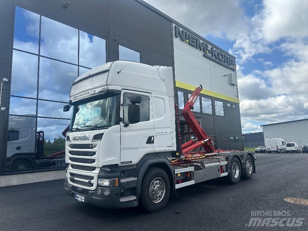 Scania R520 6x2*4 Koukkulava kuorma-autot