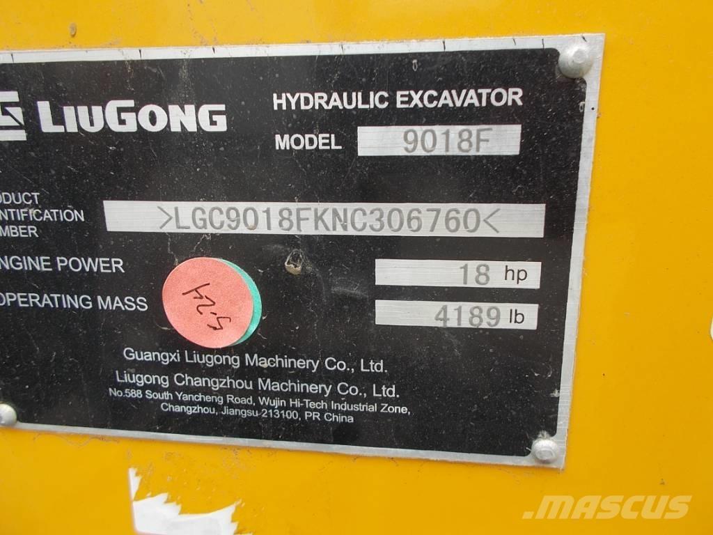 LiuGong 9018 F Minikaivukoneet < 7t