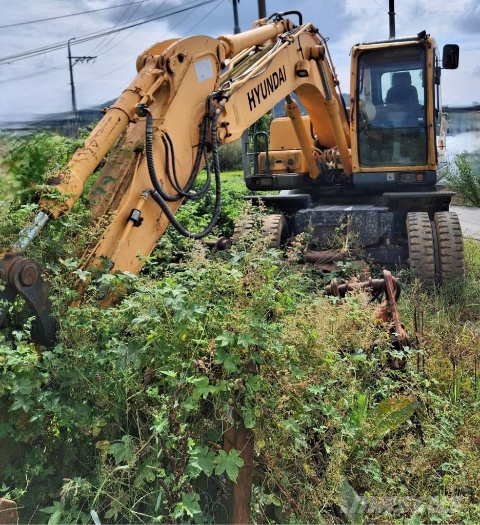 Hyundai Robex 140 W Pyöräkaivukoneet