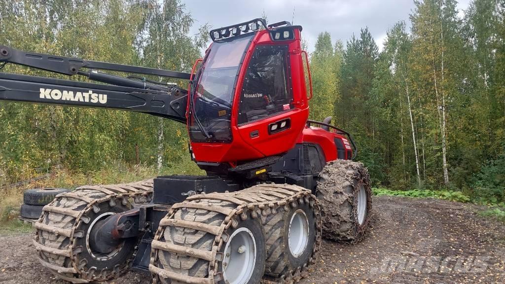 Komatsu 901 Harvesterit