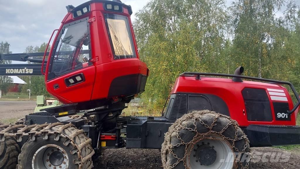 Komatsu 901 Harvesterit