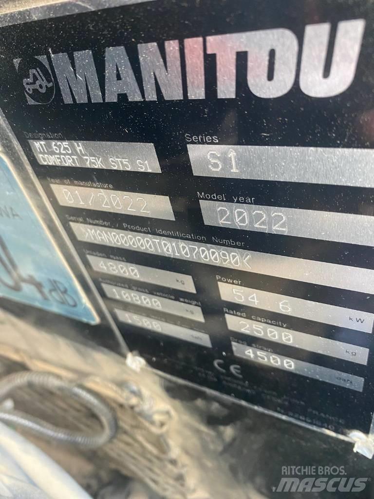 Manitou MT 625 H Kurottajat