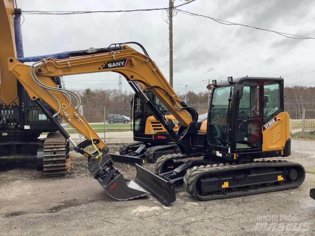 Sany SY80U Midikaivukoneet 7t - 12t