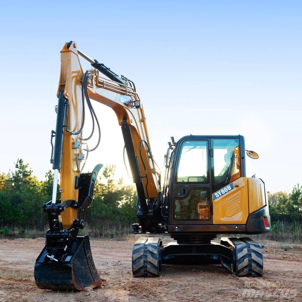 Sany SY80U Midikaivukoneet 7t - 12t