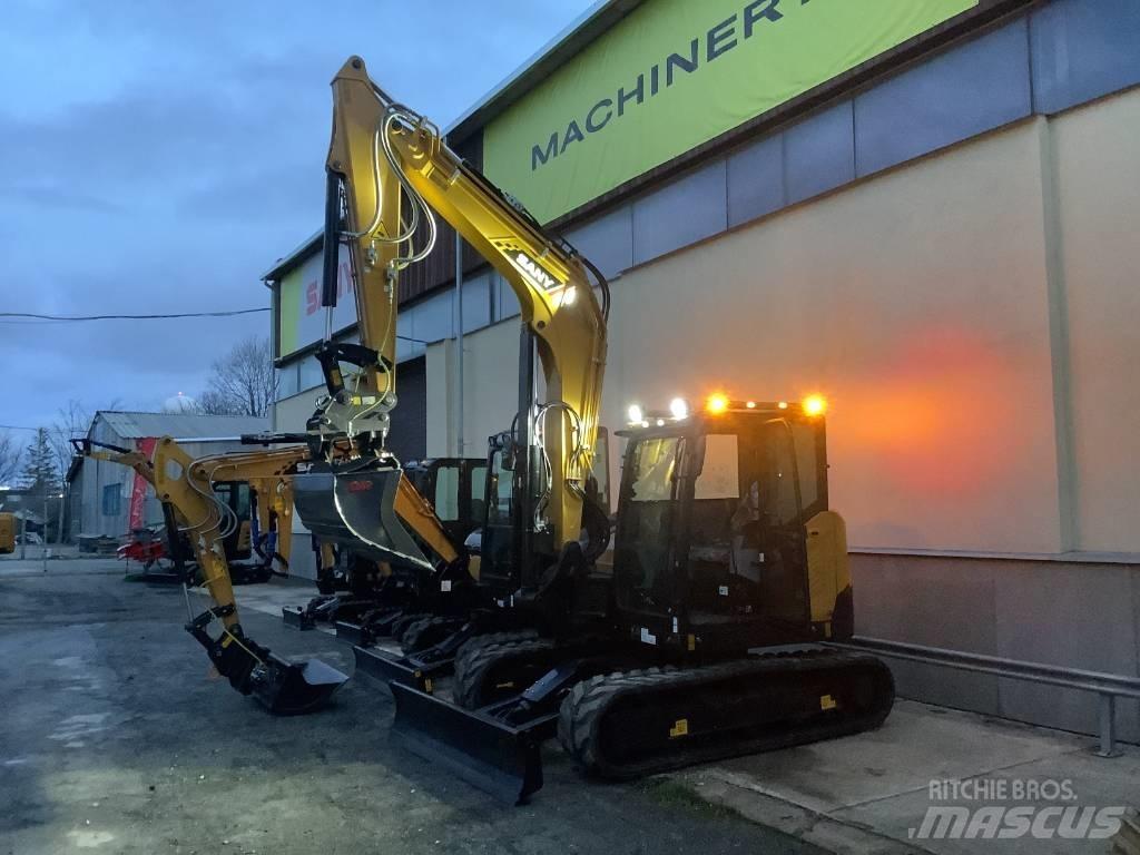 Sany SY80U Midikaivukoneet 7t - 12t