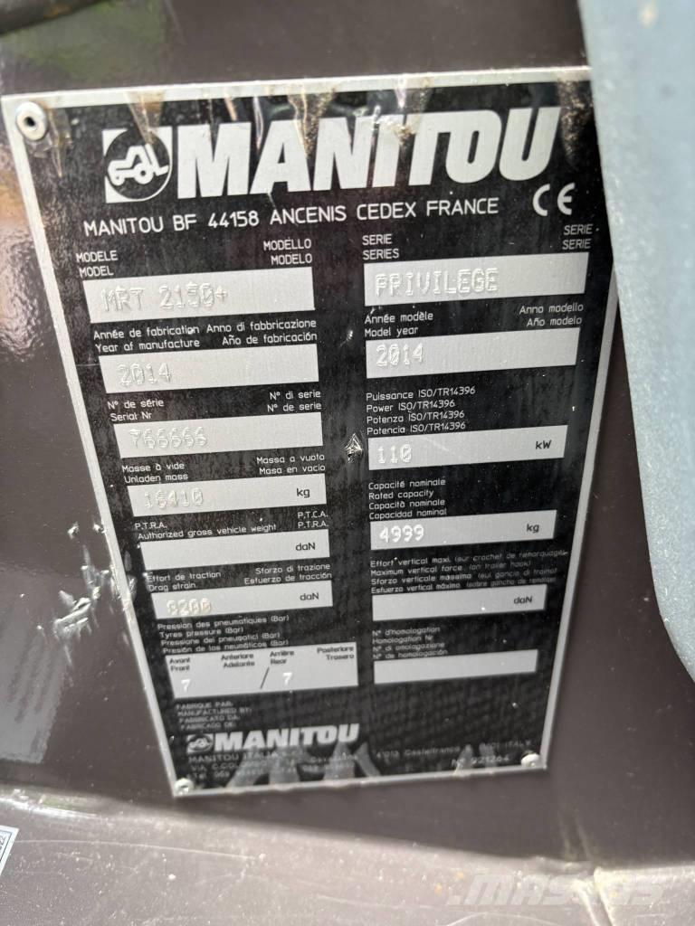 Manitou MRT 2140+ Kurottajat