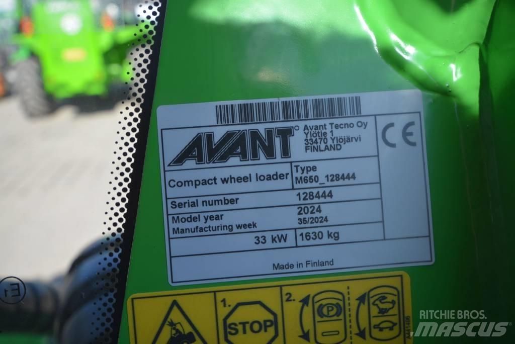 Avant 650 i Pienkuormaajat