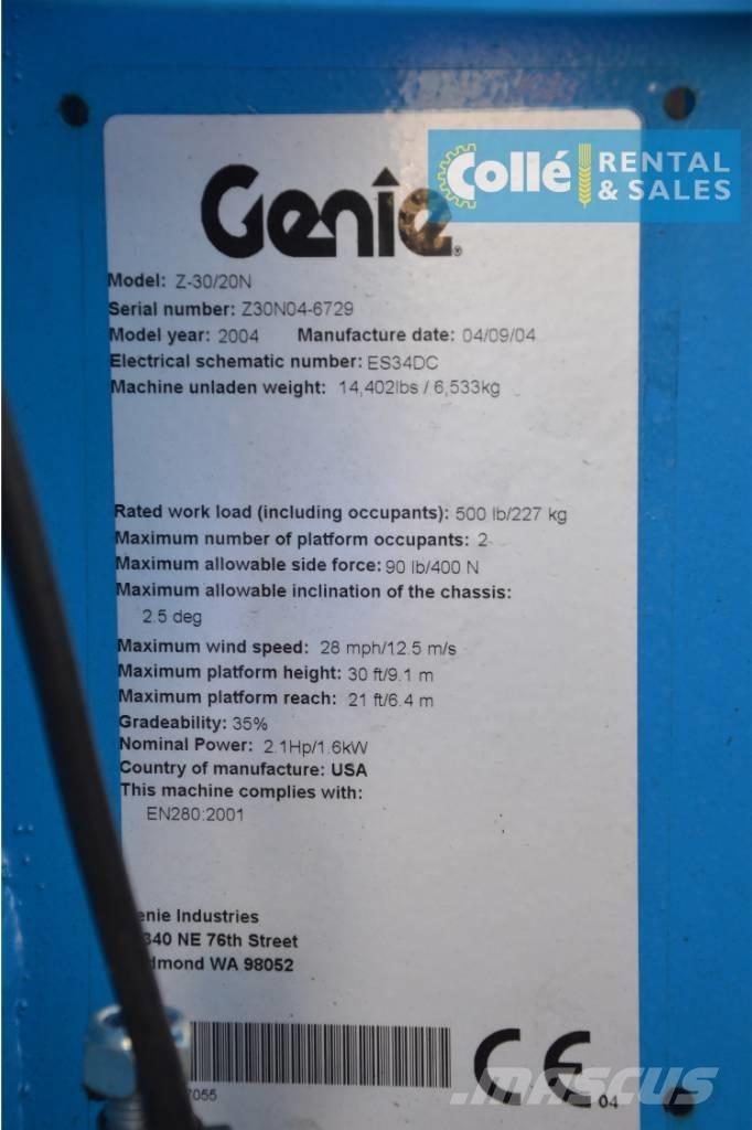 Genie Z-30/20N | 2004 Kuukulkijat