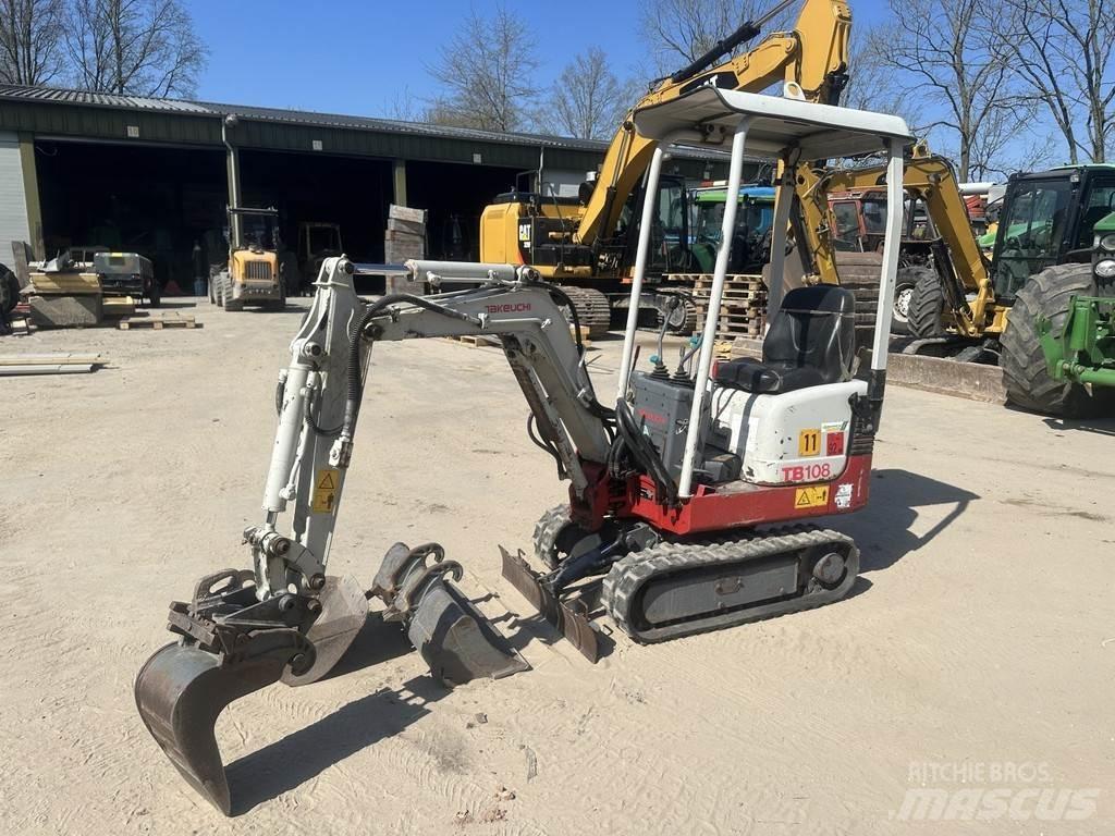 Takeuchi TB108 Minikaivukoneet < 7t
